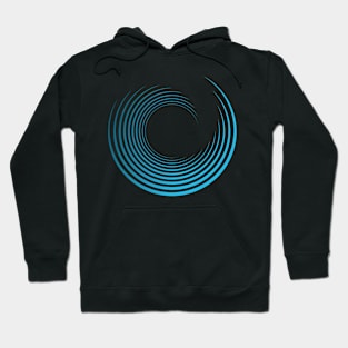 Blue Circle Pattern | Spirituality & Geometry Hoodie